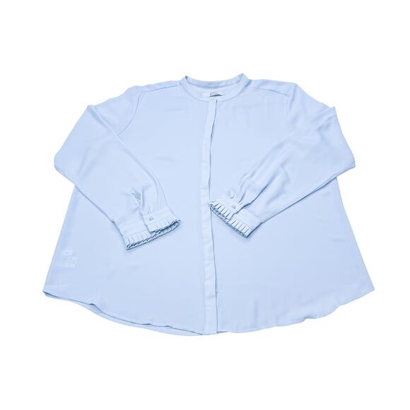 LOFT -Soft Blue Blouse - Pearl Accent - Women’s XL - Picture 5 of 7